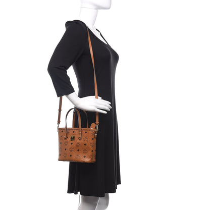 MCM Visetos Mini Toni Tote Cognac 2 of 8
