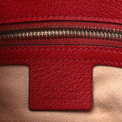 Gucci GG Supreme Monogram Medium Queen Margaret Shoulder Bag Red 6 of 10