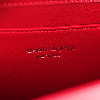 Alexander McQueen Calfskin Small Slash Bag Fuscia Lipstick 5 of 13