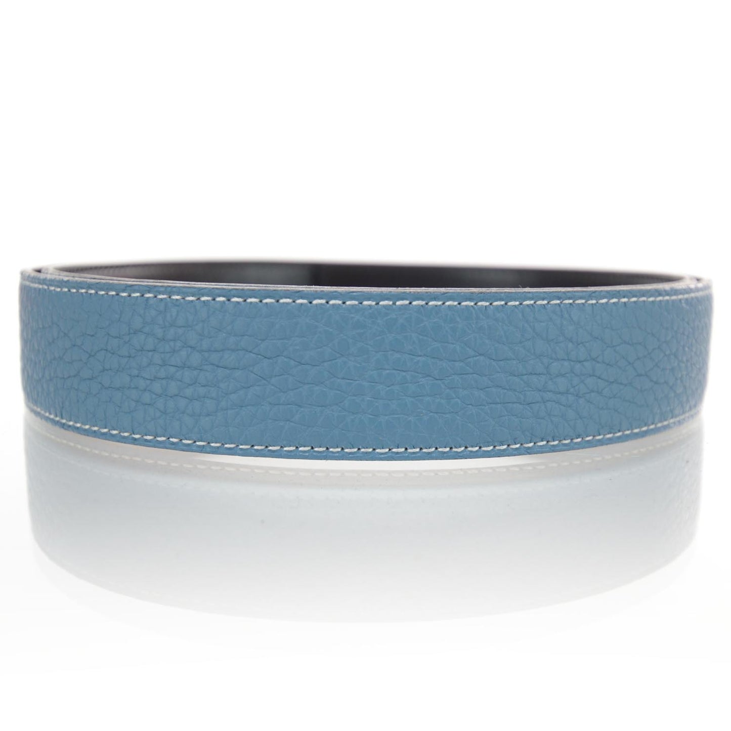 Reversible Belt Strap 90 Blue Jean and Black