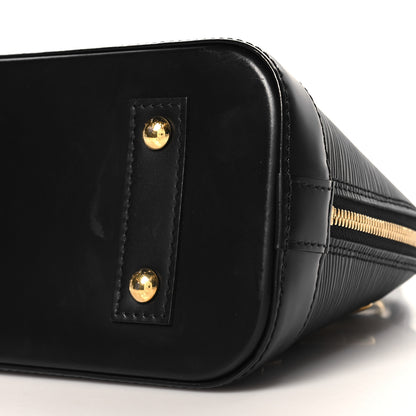 Louis Vuitton Epi Love Lock Alma BB Black 9 of 9