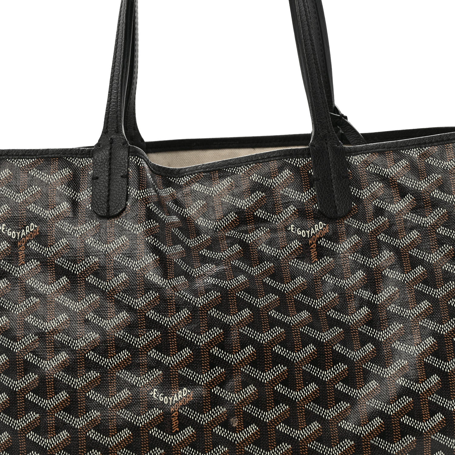 Goyard Goyardine Saint Louis PM Black 9 of 12