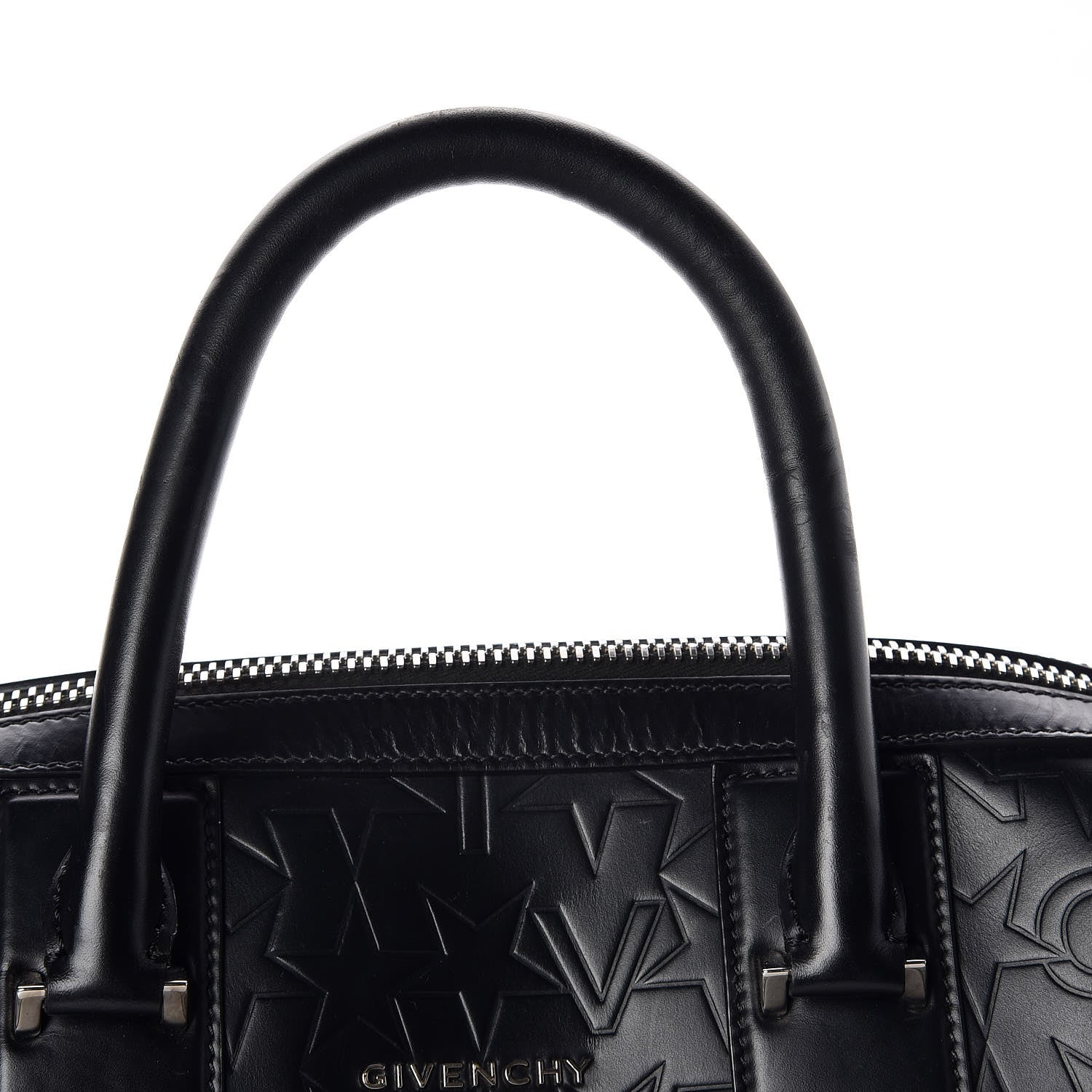 Givenchy Calfskin Star Embossed Medium Lucrezia Black 10 of 13