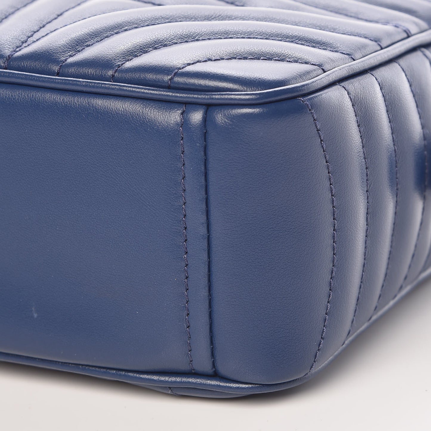 Soft Calfskin Diagramme Crossbody Bag Bleuette
