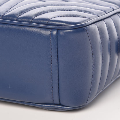 Prada Soft Calfskin Diagramme Crossbody Bag Bleuette 9 of 9