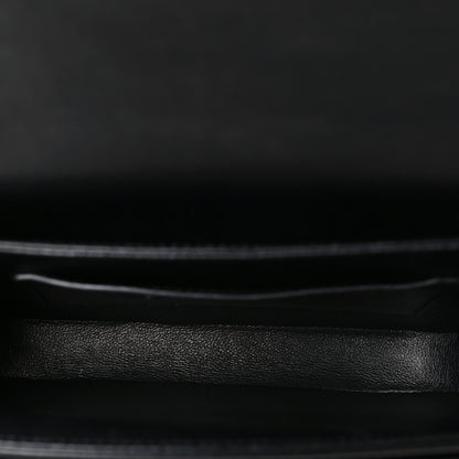 Saint Laurent Smooth Calfskin Small Solferino Satchel Black 5 of 9