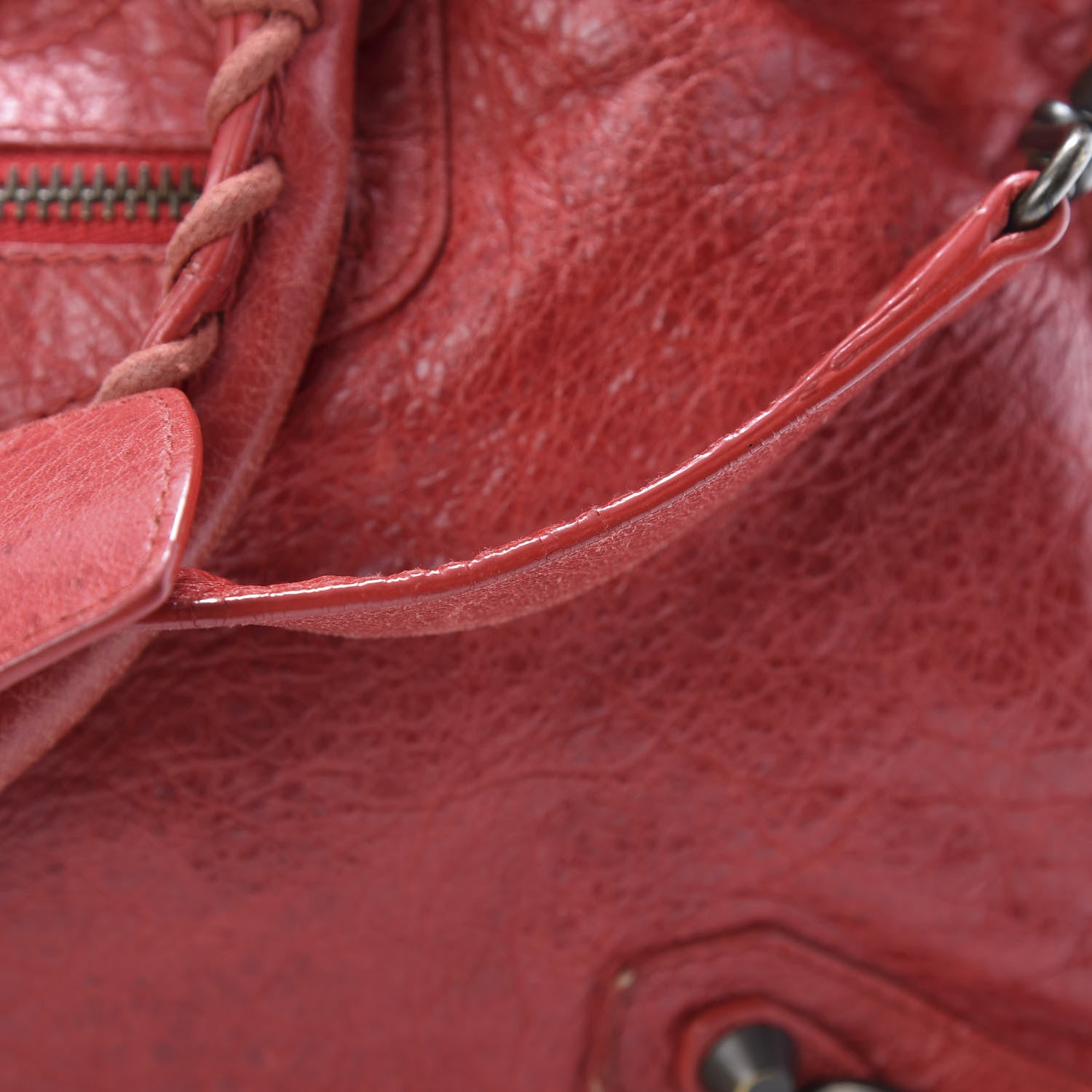 Balenciaga Agneau Classic Hardware City Rouge Coquelicot 20 of 21