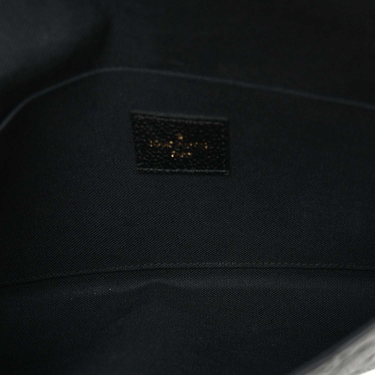 Louis Vuitton Empreinte Pochette Felicie Chain Wallet Black 6 of 11