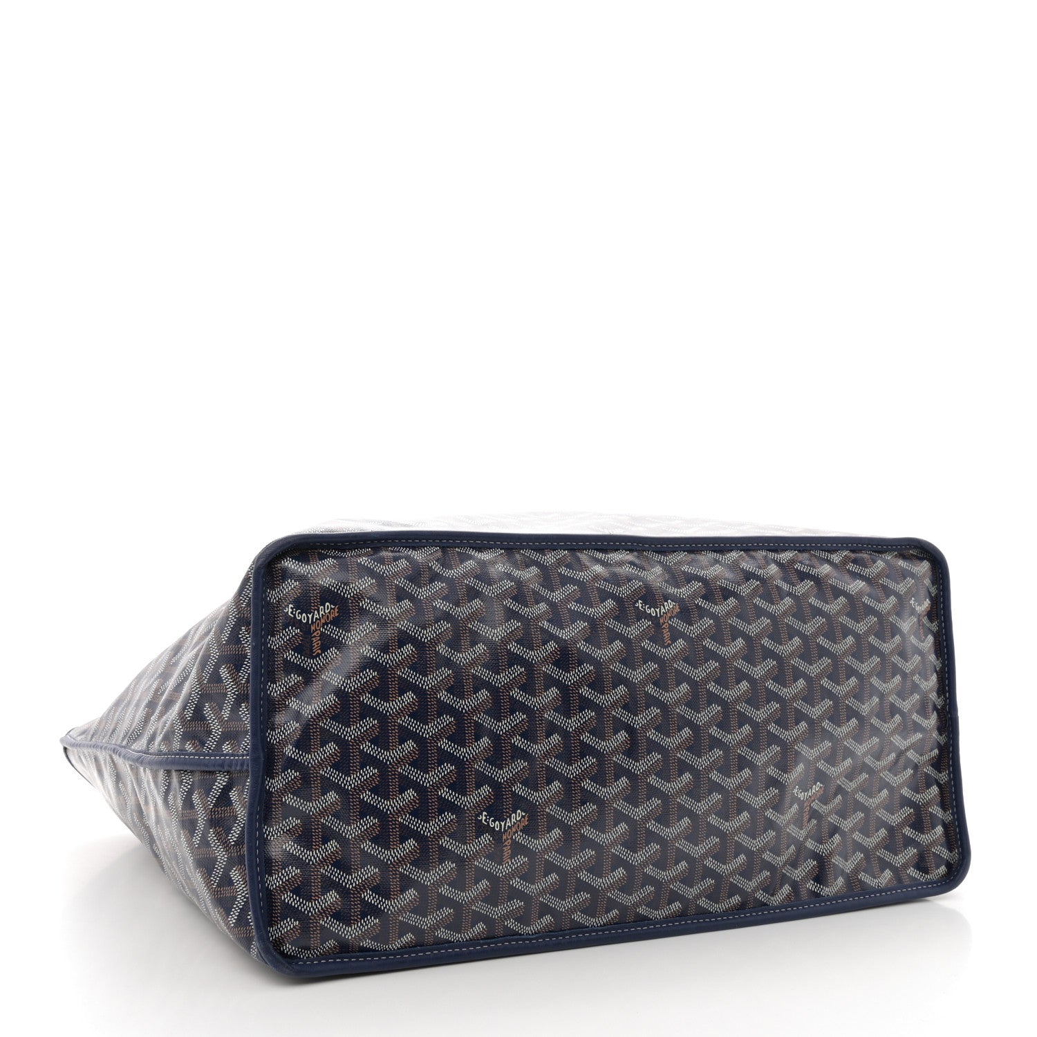 Goyard Goyardine Reversible Anjou GM Navy 7 of 19