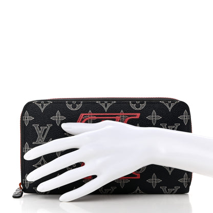 Louis Vuitton Monogram Upside Down Zippy Organizer Wallet 2 of 8