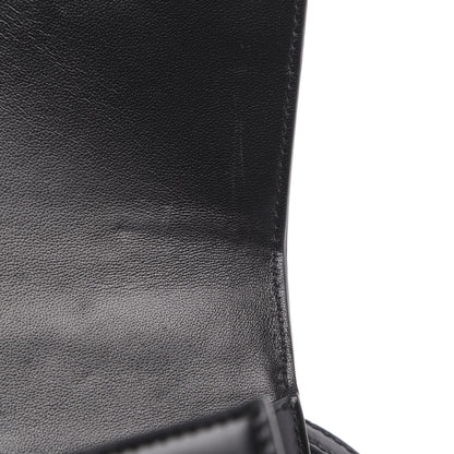Balenciaga Shiny Box Calfskin Small Hourglass Top Handle Bag Black 11 of 12