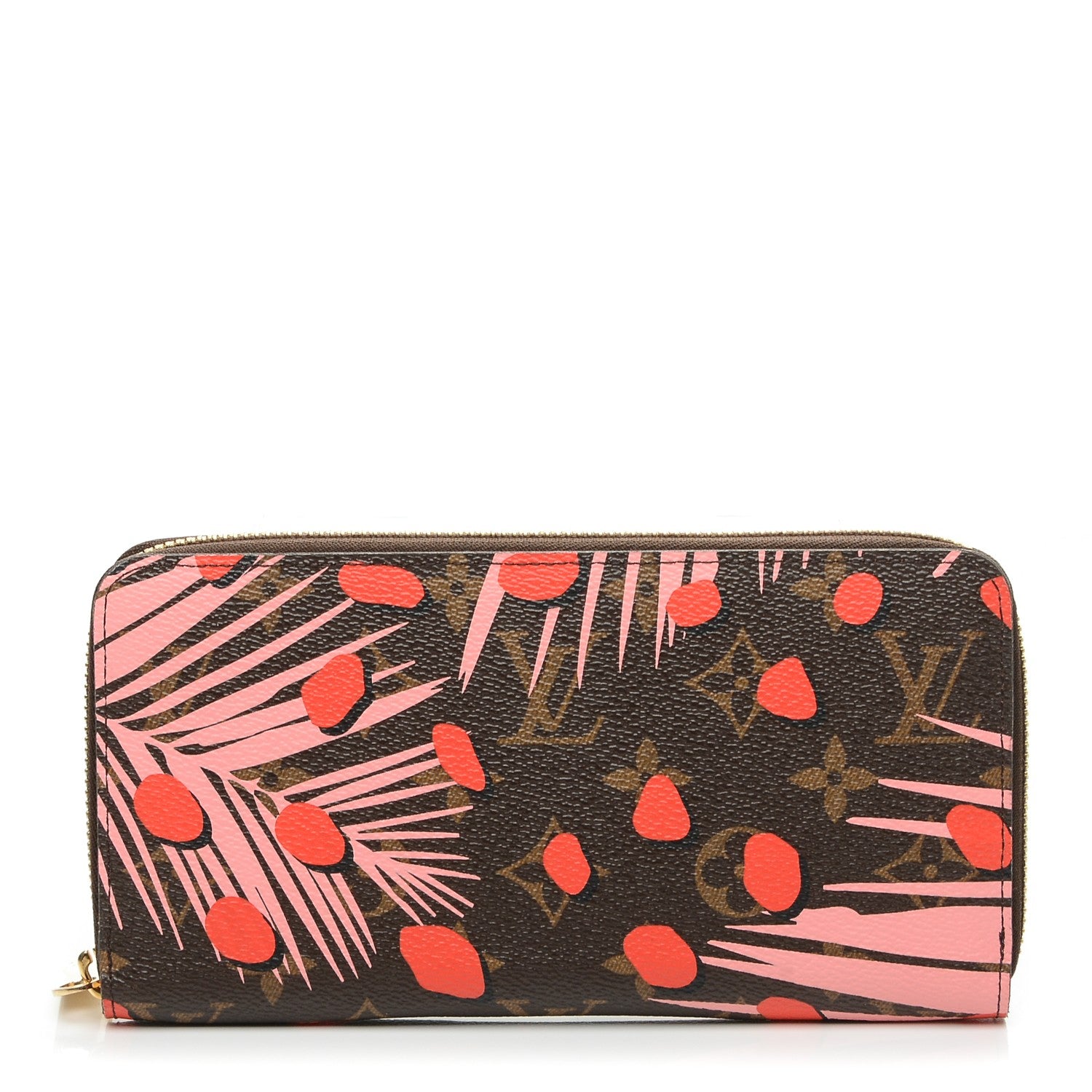 Louis Vuitton Monogram Jungle Dots Zippy Wallet Sugar Pink Poppy 1 of 6