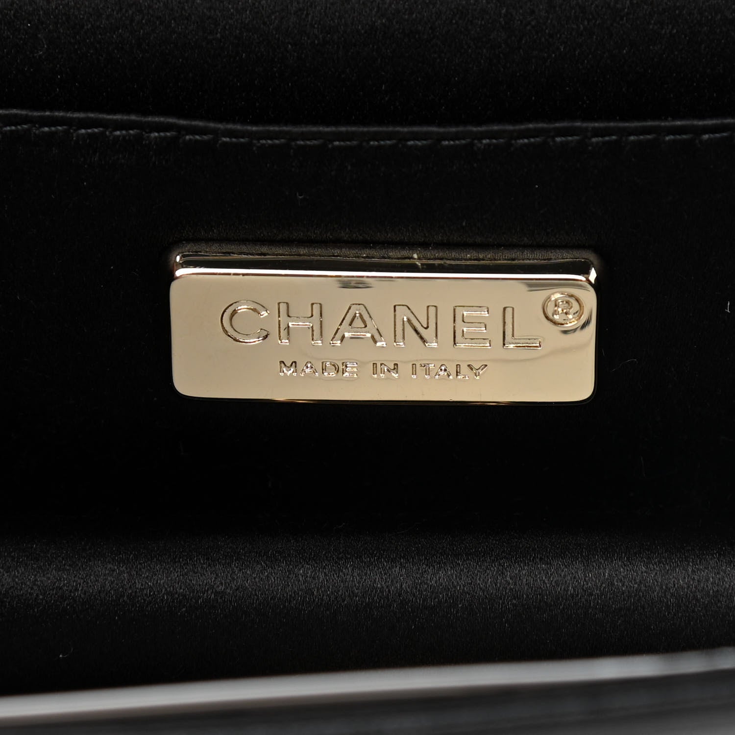Chanel Lambskin Enamel Camellia Clutch With Chain Black 6 of 11