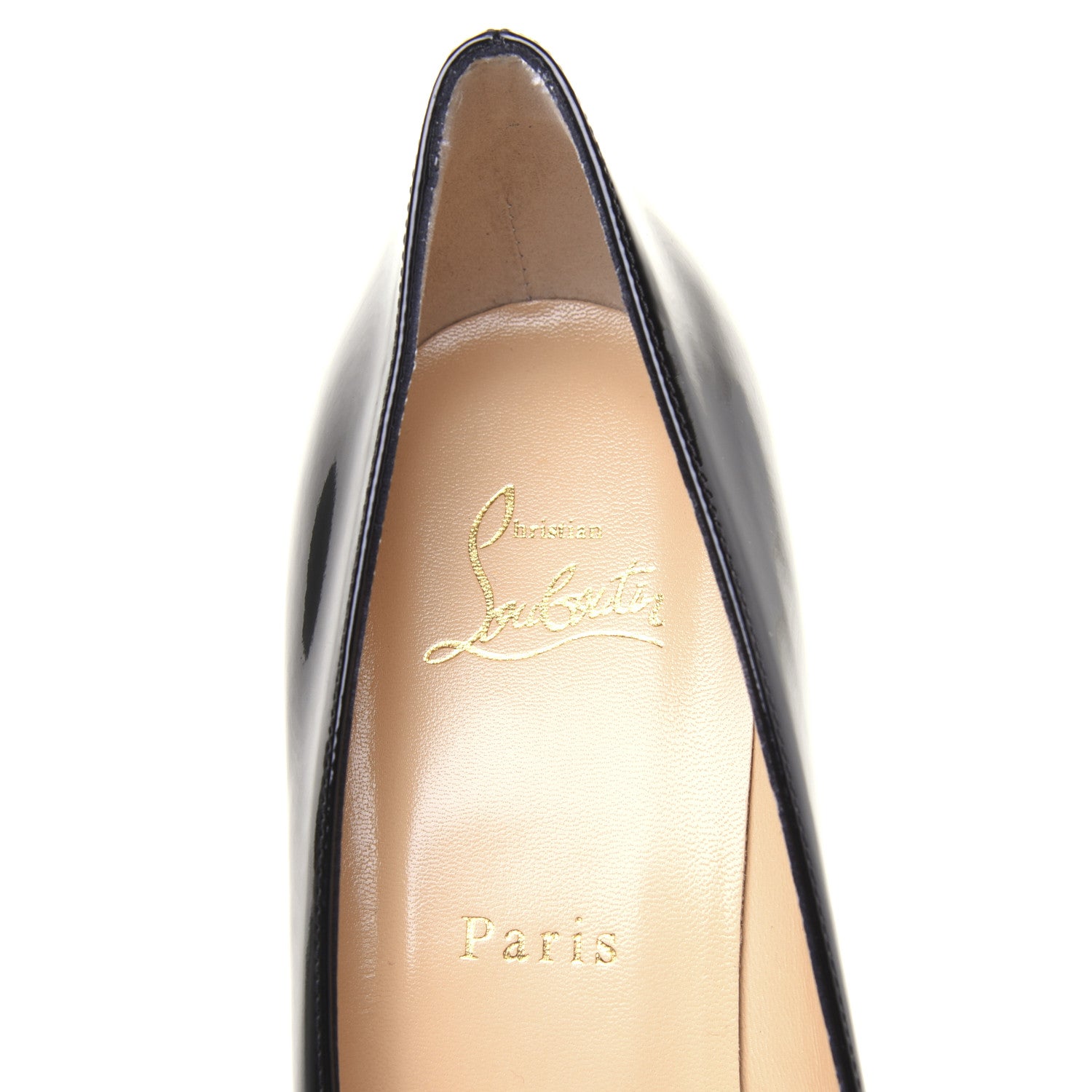 Christian Louboutin Patent Simple 100 Pumps 41 Black 7 of 11