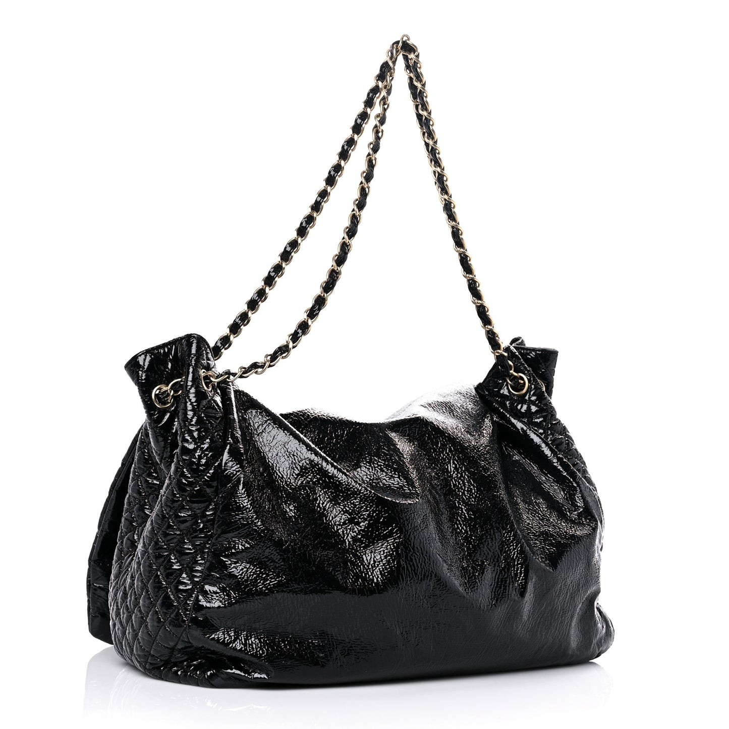 Vinyl XL Rock and Chain Flap Black