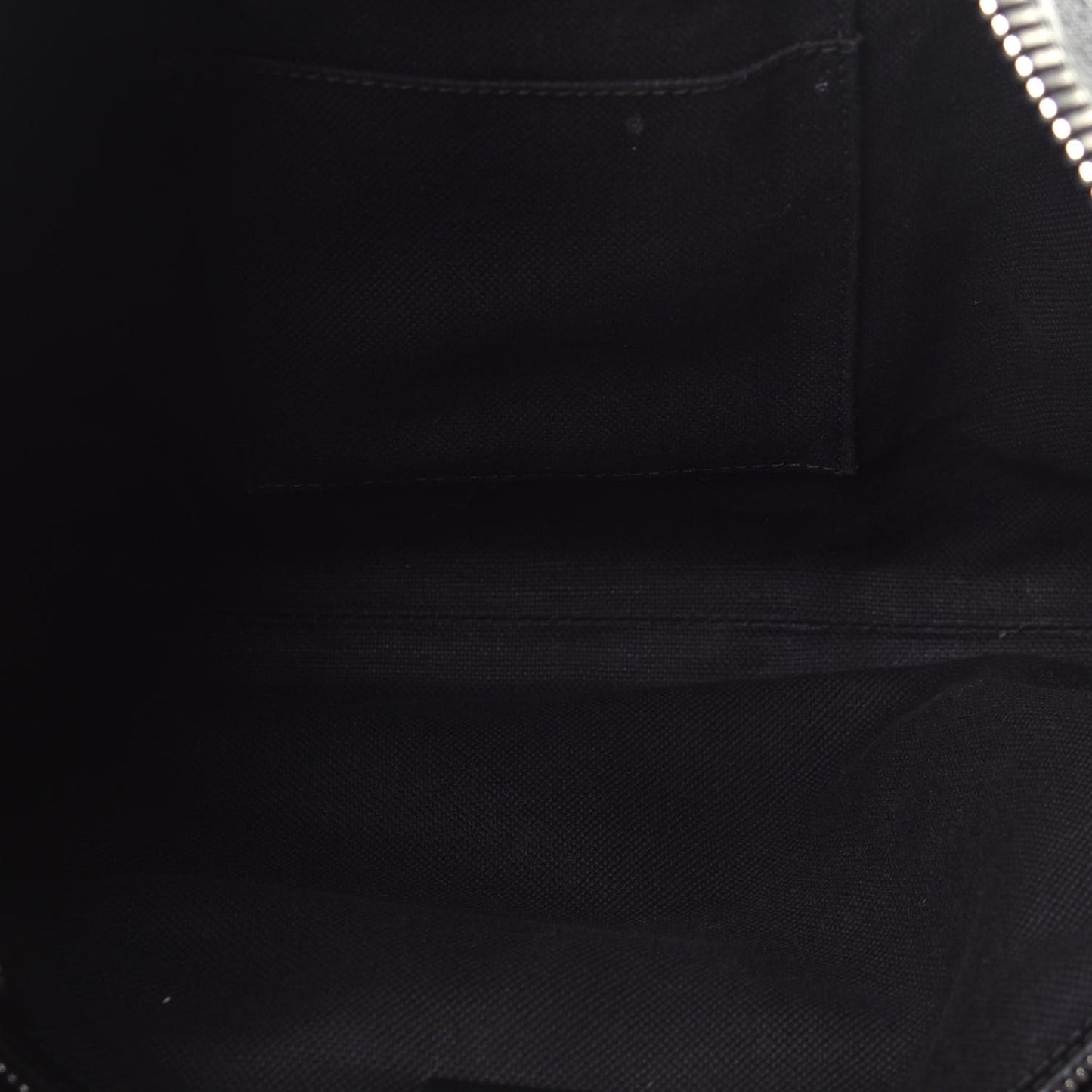 Soft GG Supreme Monogram Appia Calfskin Web East West Messenger Bag Black Grey