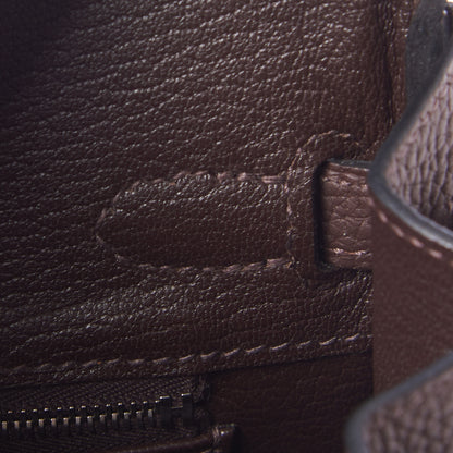 Hermes Togo Birkin 25 Chocolate 20 of 32