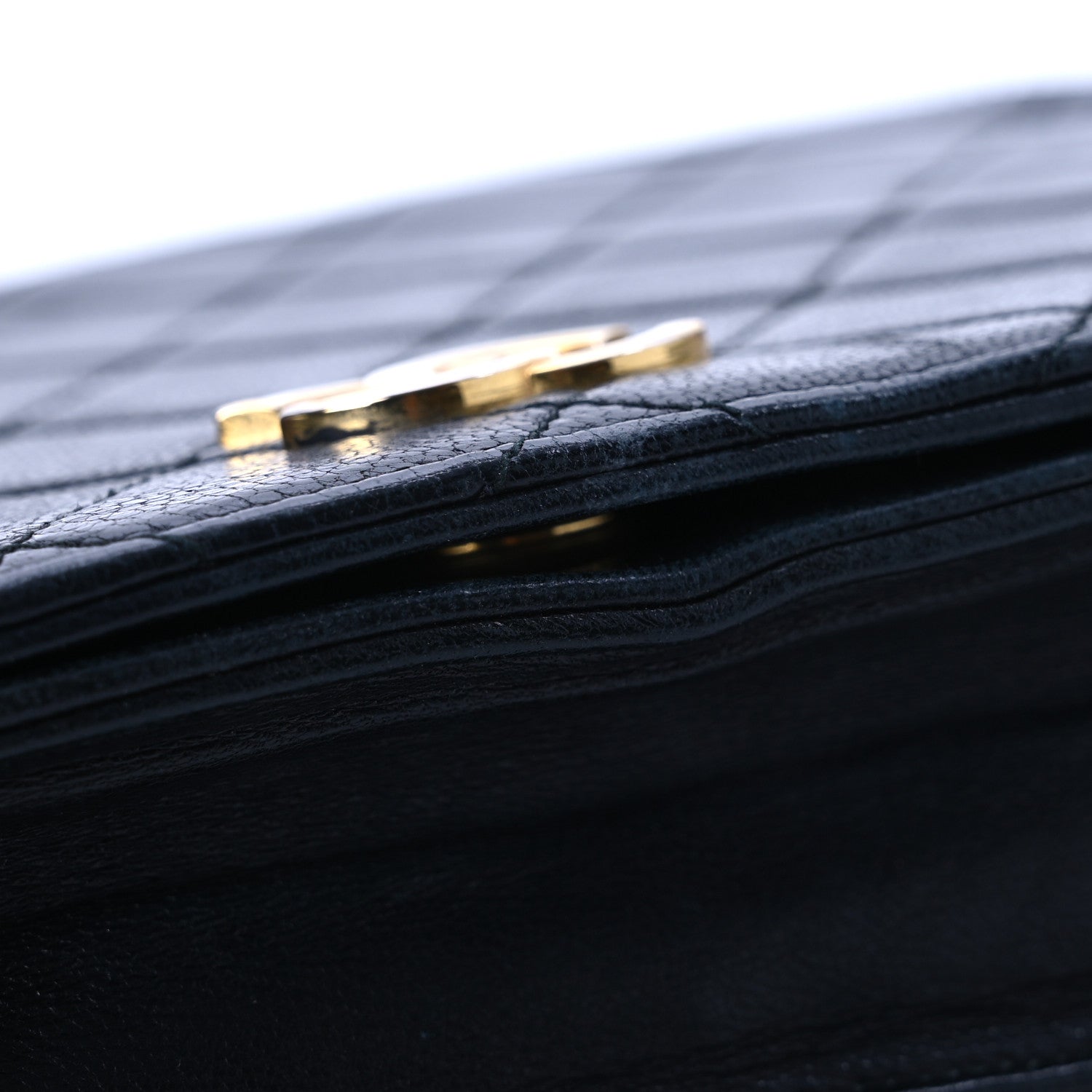 Chanel Lambskin Quilted Small Single Flap Bag Black 14 of 16