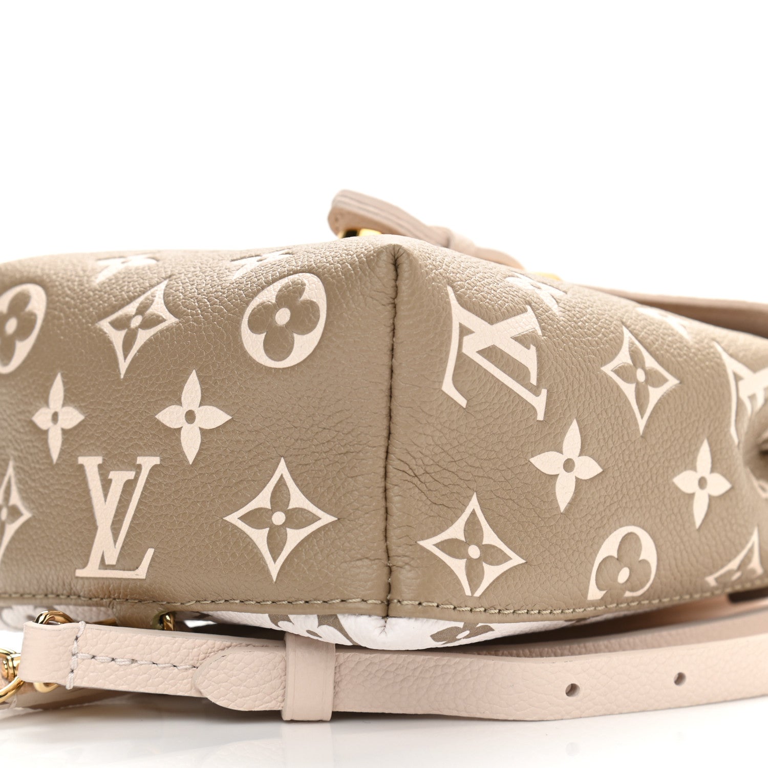 Louis Vuitton Empreinte Monogram Spring In The City Tiny Backpack Kaki Beige Cream 9 of 10