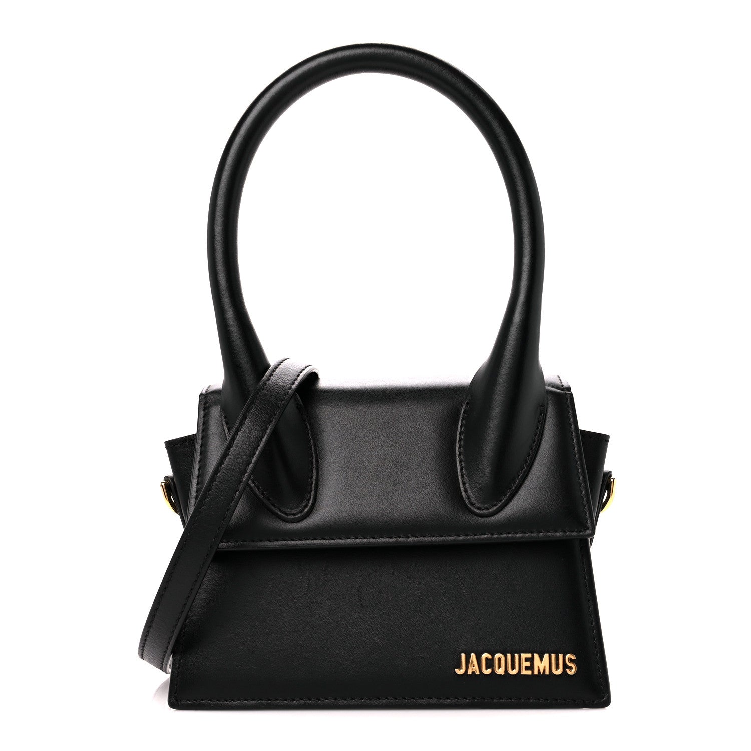 Jacquemus Smooth Calfskin Le Chiquito Moyen Black 1 of 9