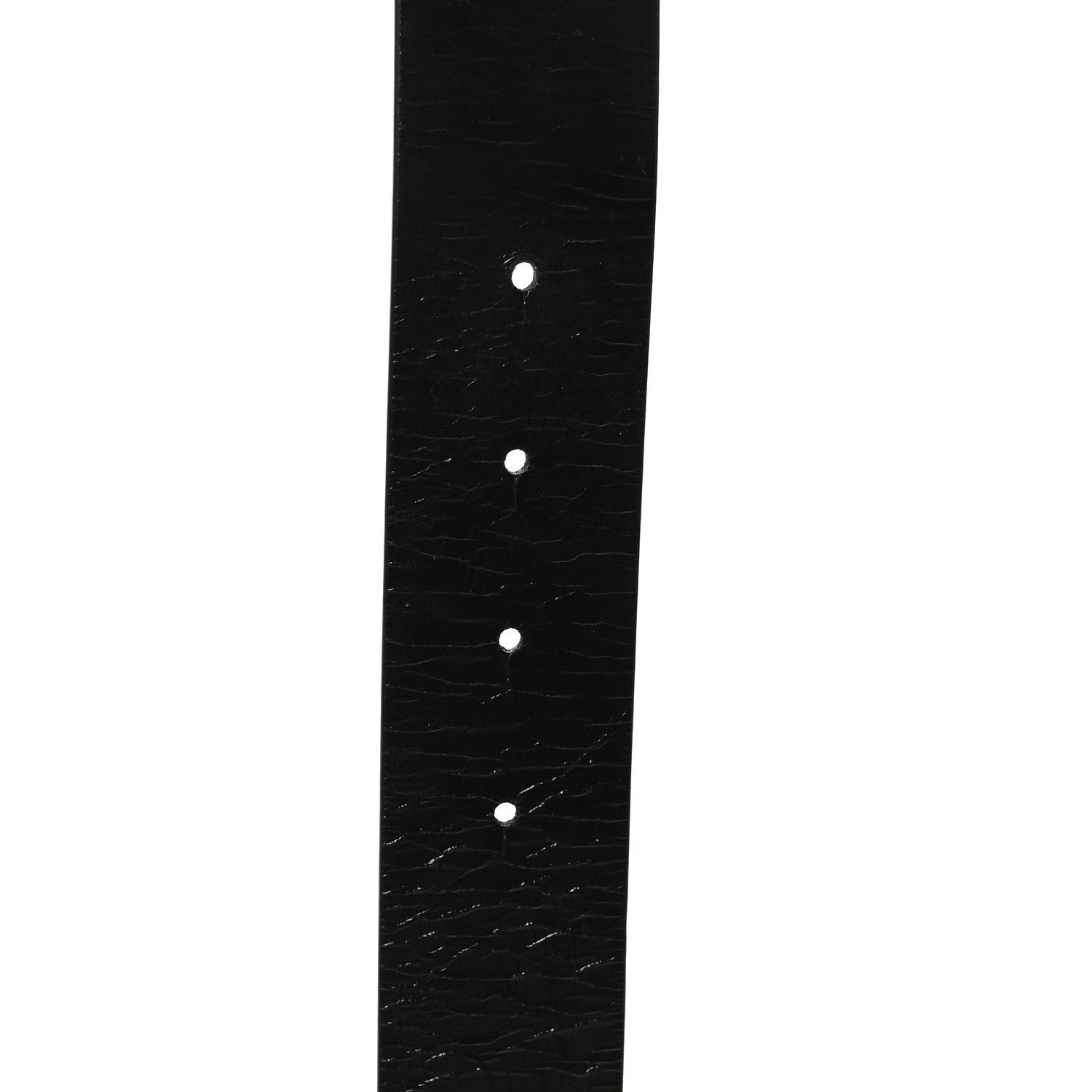 Chanel Patent Calfskin CC Reversible Belt 95 38 Black White 4 of 4