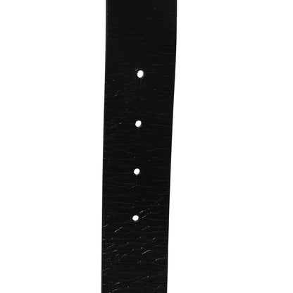 Chanel Patent Calfskin CC Reversible Belt 95 38 Black White 4 of 4