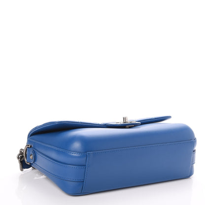 Chanel Calfskin Quilted Large Rock My Shoulder Flap Blue 4 of 8