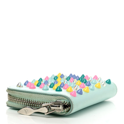 Christian Louboutin Calfskin Spiked Panettone Coin Purse Source Multicolor 4 of 12