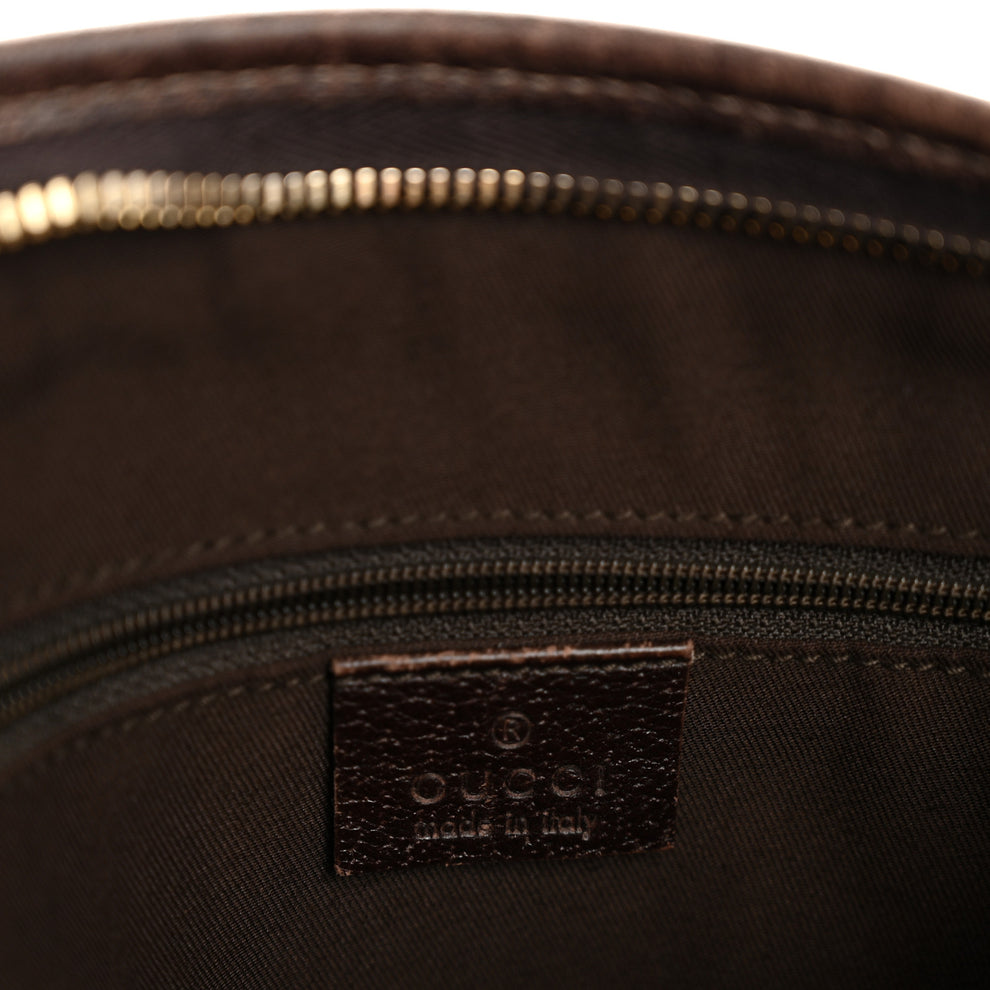 Gucci Monogram Abbey Messenger Bag Dark Brown 1997142 – FASHIONPHILE