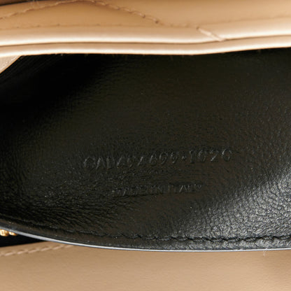 Saint Laurent Calfskin Y Quilted Monogram Small Loulou Chain Satchel Dark Beige 8 of 13