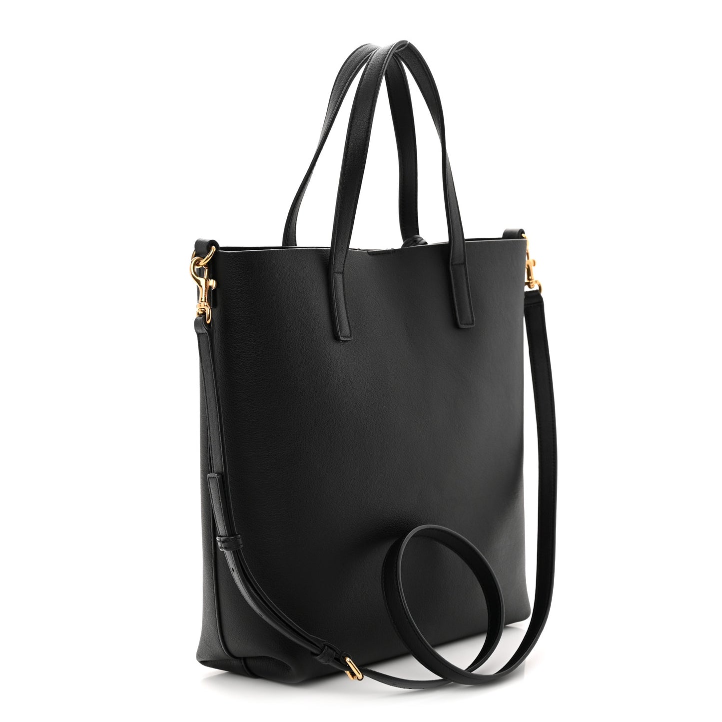 Calfskin Toy Shopping Tote Black