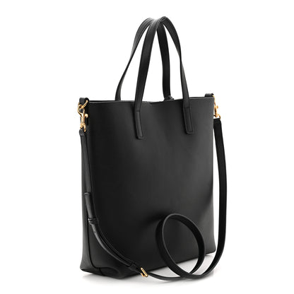 Saint Laurent Calfskin Toy Shopping Tote Black 3 of 10