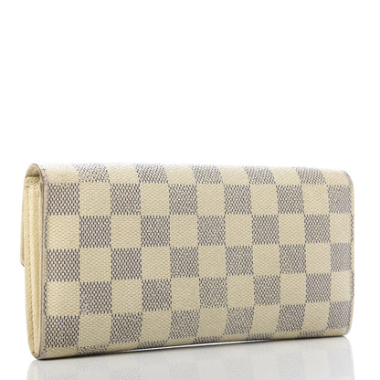 Louis Vuitton Damier Azur Sarah Wallet 3 of 12