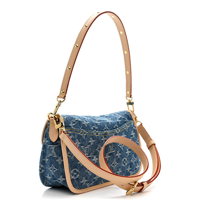 Louis Vuitton Monogram Denim Diane Blue 3 of 10
