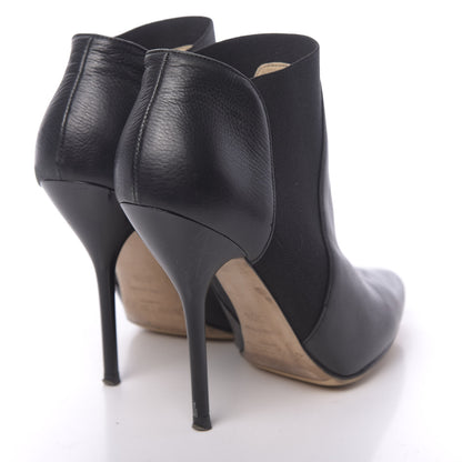 Jimmy Choo Grained Calfskin Ankle Boots 37.5 Black 4 of 7