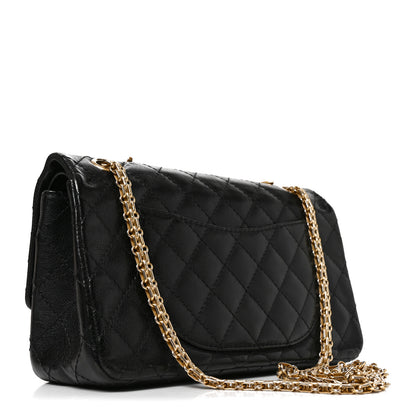 Chanel Calfskin Quilted Utensils Charms Brasserie 2.55 Reissue 225 Flap Black 3 of 10