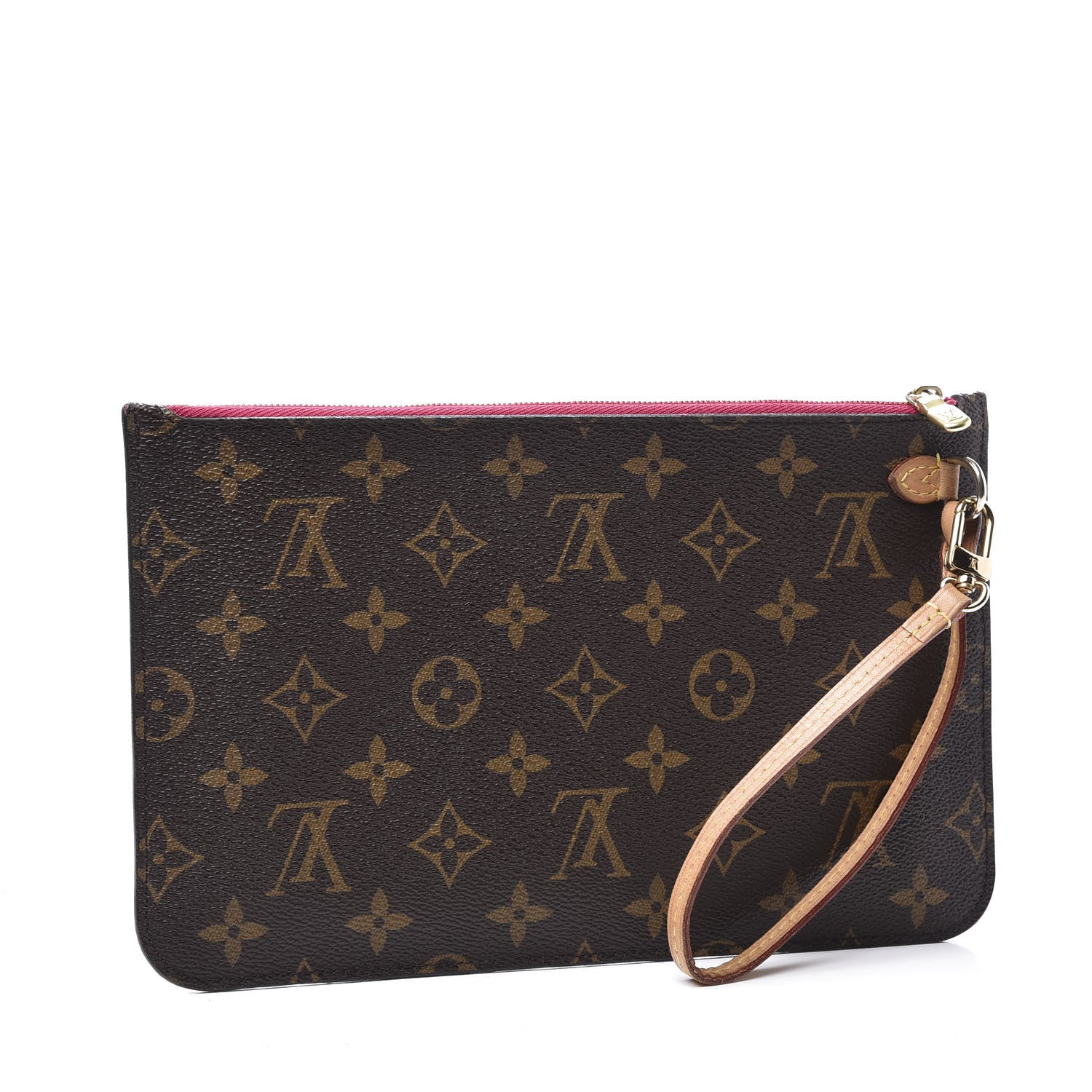Louis Vuitton Monogram Neverfull MM GM Pochette Pivoine 2 of 8