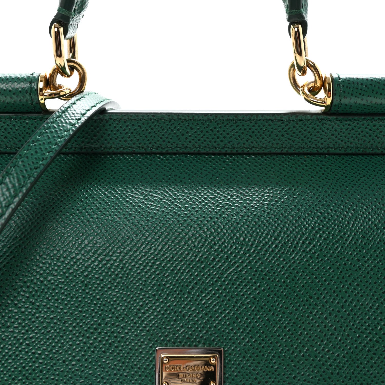 Dolce & Gabbana Dauphine Small Miss Sicily Satchel Green 1875913