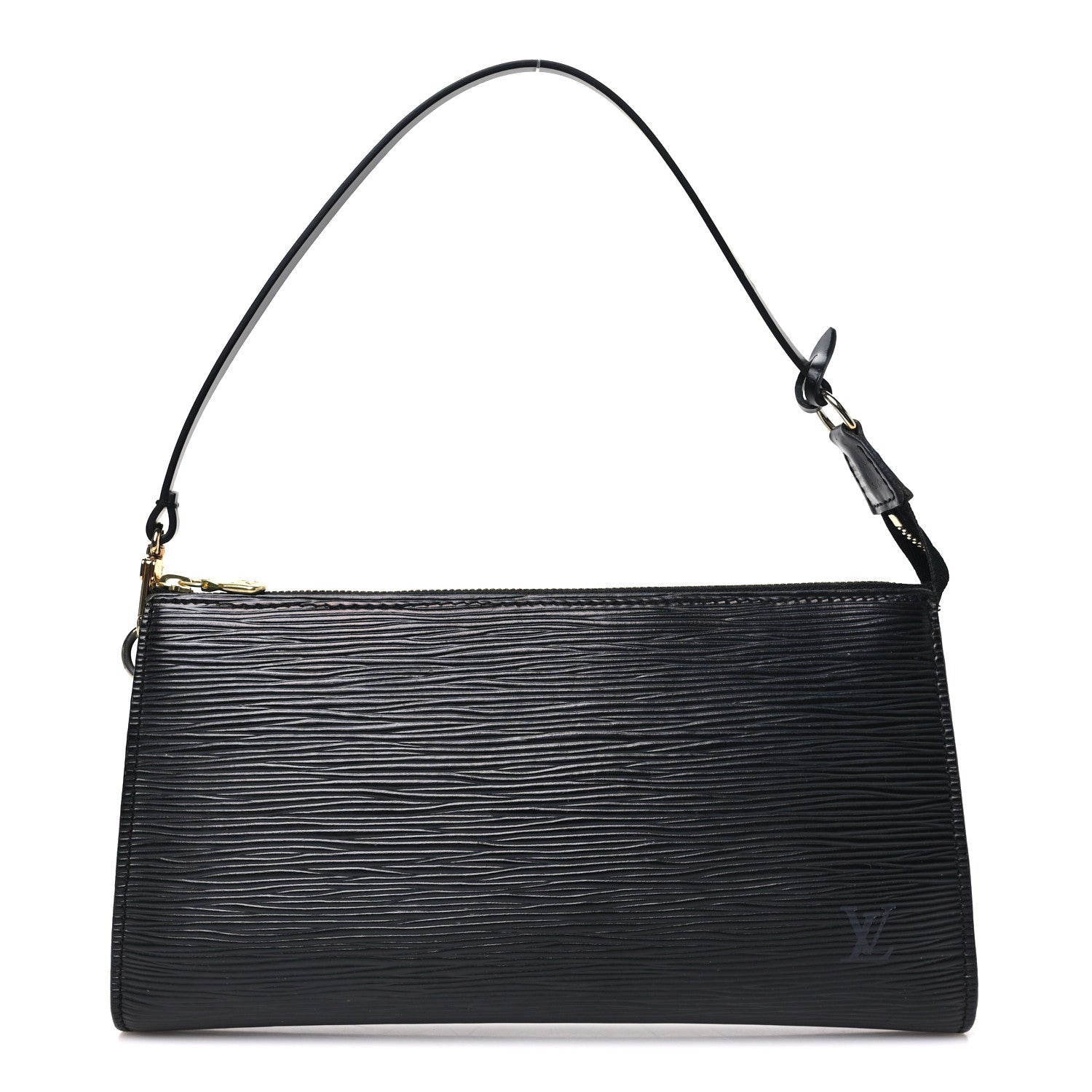 Louis Vuitton Epi Pochette Accessories 24 Black 1 of 10