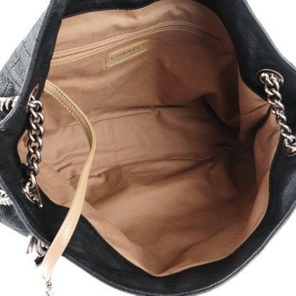 Chanel Caviar Quilted Simply CC Hobo Black 4 of 10