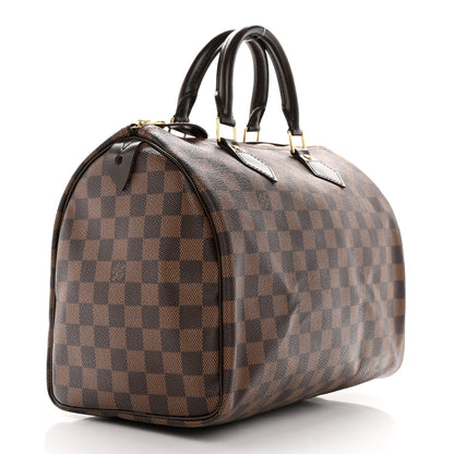 Louis Vuitton Damier Ebene Speedy 30 3 of 12