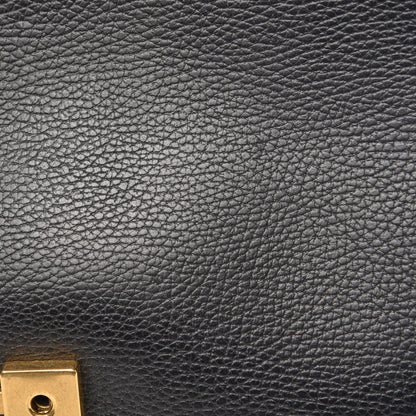 Gucci Calfskin GG Marmont Messenger Bag Black 10 of 15