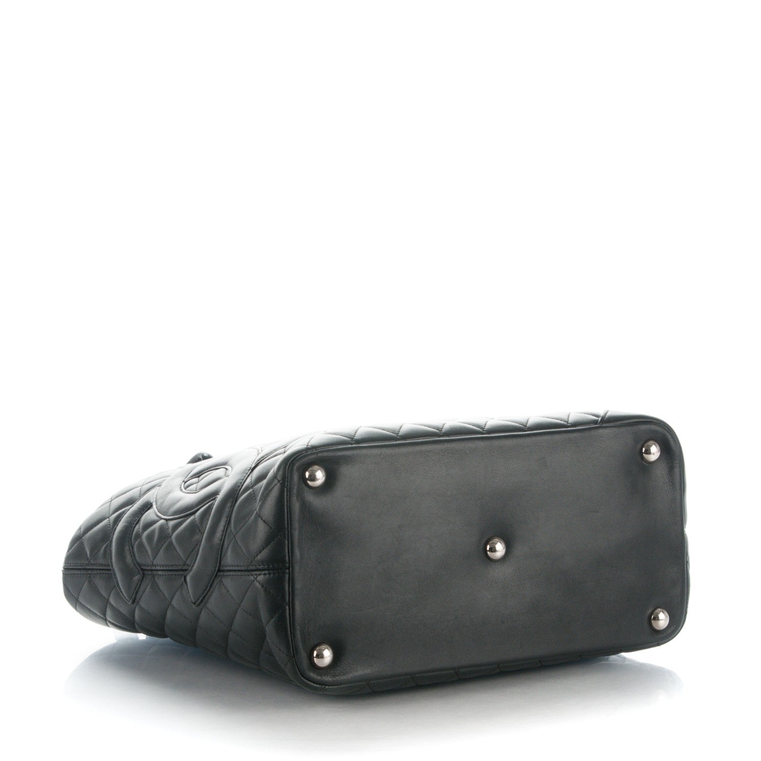 Chanel Calfskin Quilted Large Cambon Tote Black 4 of 7