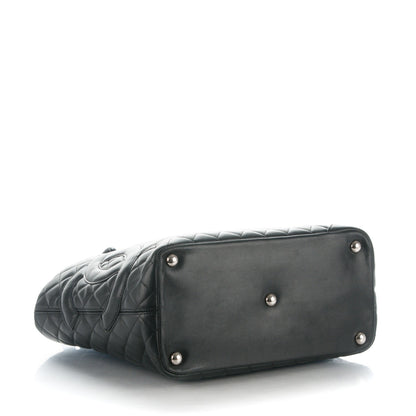 Chanel Calfskin Quilted Large Cambon Tote Black 4 of 7