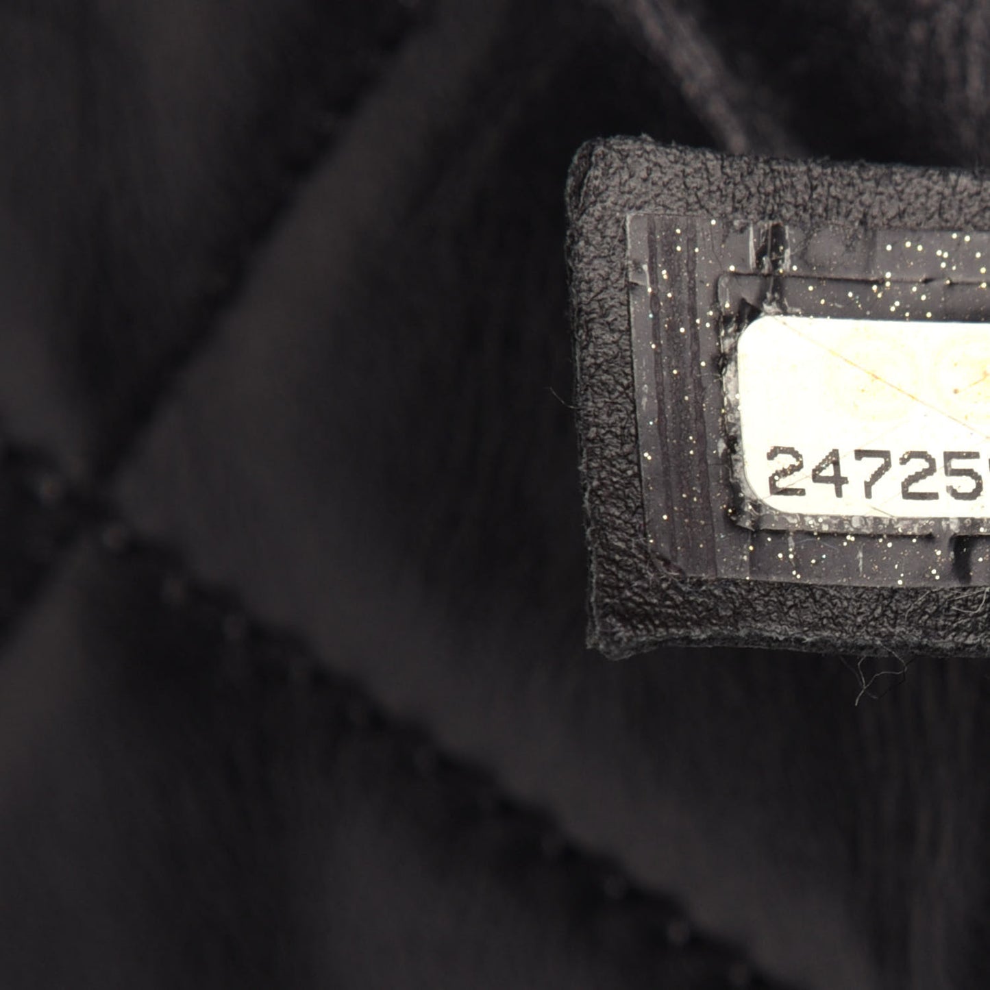 Crackled Aged Calfskin Big Bang Flap Black