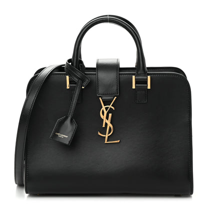 Saint Laurent Calfskin Monogram Baby Cabas Black 1 of 15