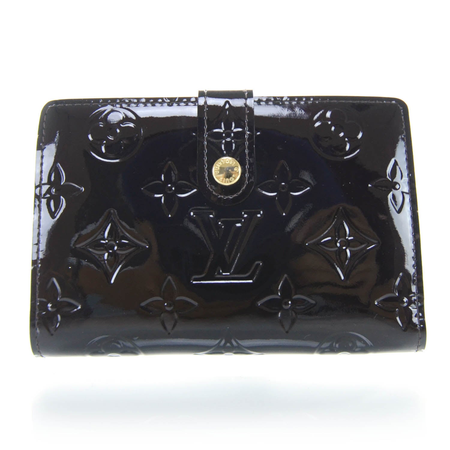 Louis Vuitton Vernis French Purse Wallet Amarante 1 of 11