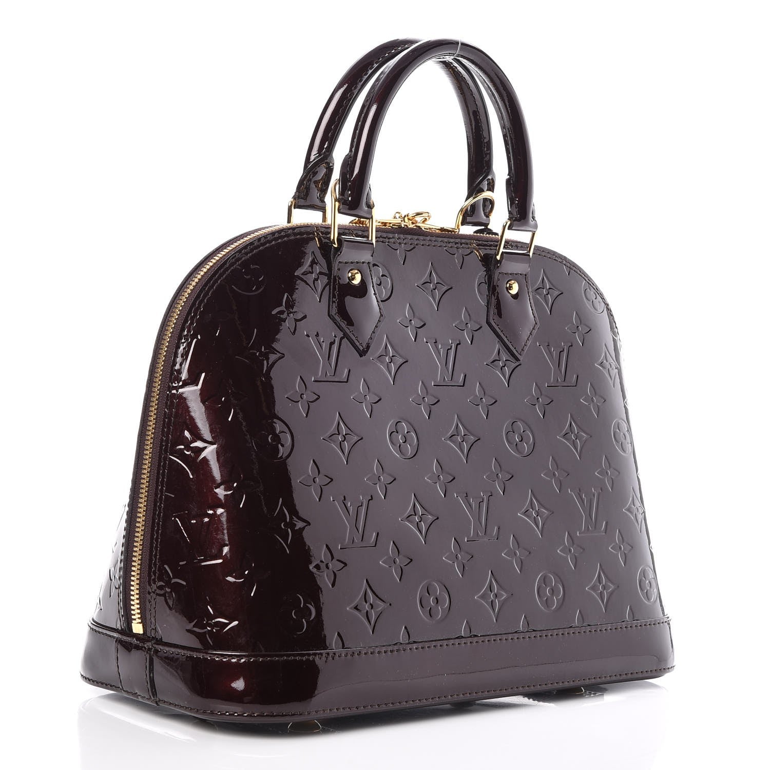 Louis Vuitton Vernis Alma PM Amarante 3 of 7