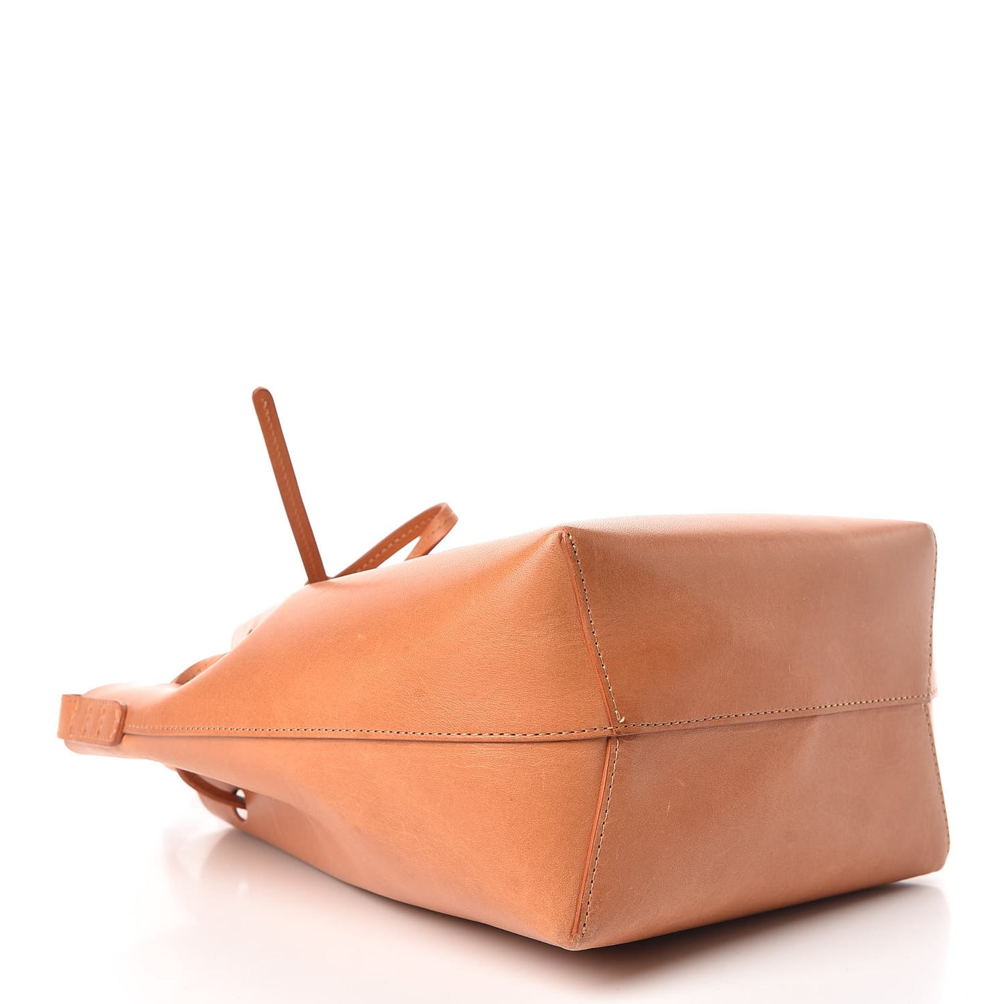 Calfskin Mini Bucket Bag Cammello Rosa