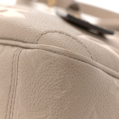 Louis Vuitton Empreinte Monogram Giant Trianon PM Tourterelle Creme 11 of 11